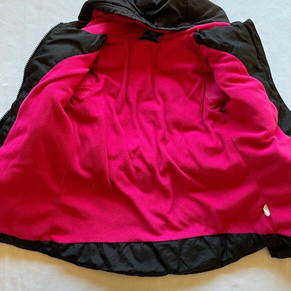 Faded Glory Black Puffer Jacket size 6/6x - Picture 5 of 7
